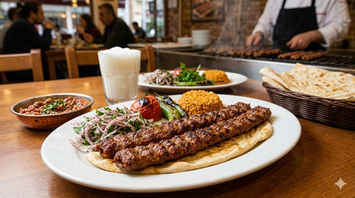 Adana Kebap, ankarada kebapcı ayhan usta, ankara, kahramankazan, kerfesteciler sitesi, lokanta, restoran, et lokantası